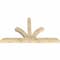 Ekena Millwork Richland Rough Sawn Timber Gable Bracket, Douglas Fir, 96"W x 56"H x 6"D x 6"F, 14/12 Pitch GBW096X56X0606RIC00RDF - alternate 3